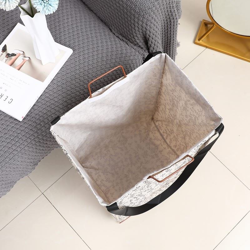 folding dirty clothes basket